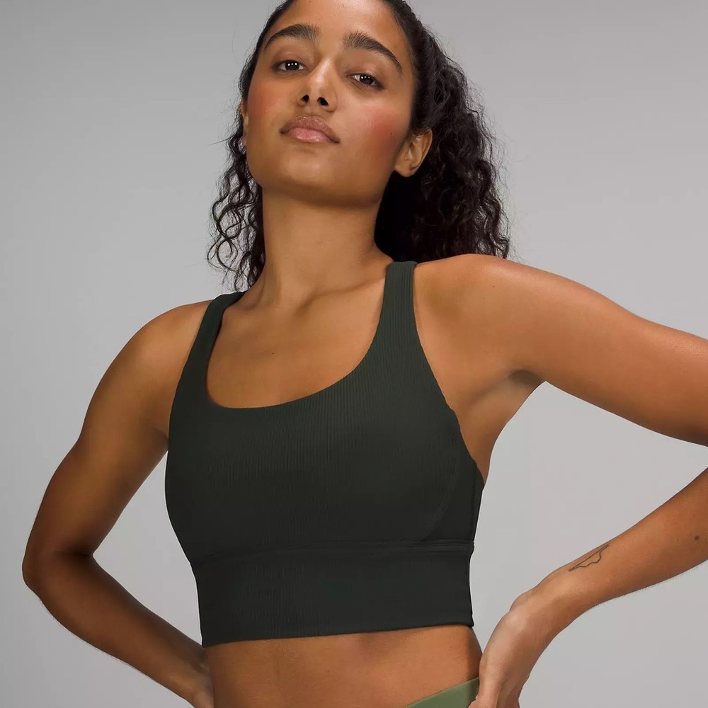 NWT Energy Long Line Ribbed Bra